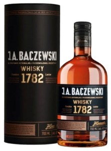 J.A. Baczewski Whisky 43% 0,7 Tuba