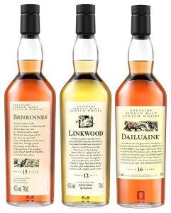 Zestaw LINKWOOD 12YO & DAILUAINE 16YO & BENRINNES 15YO Flora & Fauna 3x0,7