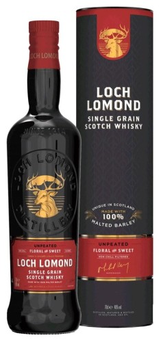 Loch Lomond Single Grain Unpeated Coffey Still 46% 0,7