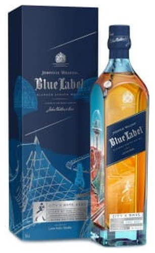 JOHNNIE WALKER BLUE LABEL CITIES OF THE FUTURE - MARS 40% 0,7