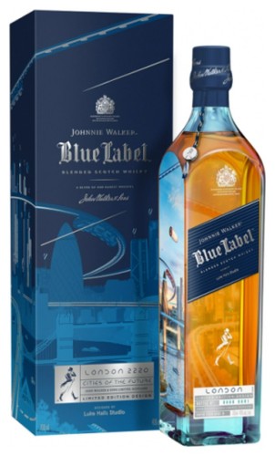 JOHNNIE WALKER BLUE LABEL LONDON 40% 0,7