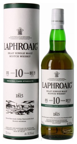 Laphroaig 10YO Cask Strength Batch #015 56,5% 0,7