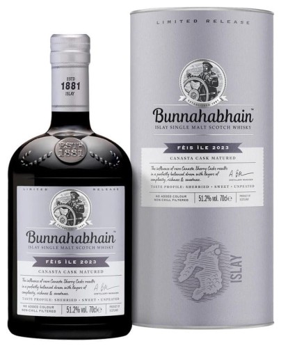 Bunnahabhain Canasta Cask Feis Ile 2023 51,2% 0,7