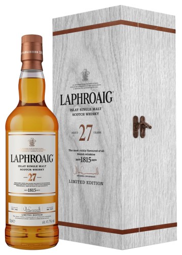 LAPHROAIG 27Y BOTTLED 2017 41,7% 0,7 w skrzynce