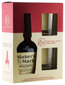 MAKER'S MARK 45% 0,7 + 2 SZKL.