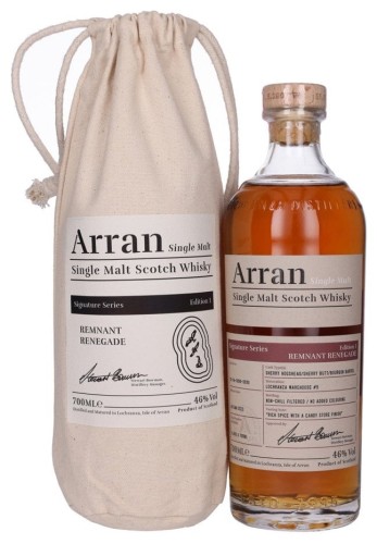 Arran Limited Edition Signiture Series 1 Remnant Renegad 46% 0,7
