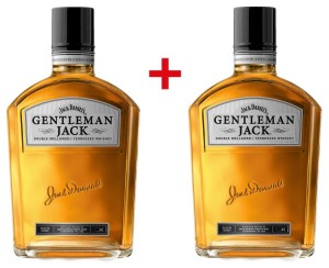2x Jack Daniels Gentleman Jack 40% 0,7