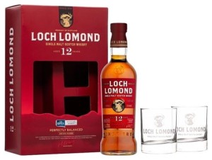 LOCH LOMOND 12YO + 2 szkl. 46% 0,7