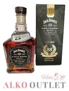 Jack Daniel's Single Barrel 88th Anniversary Prohibition Ends At Last! 45% 0,7