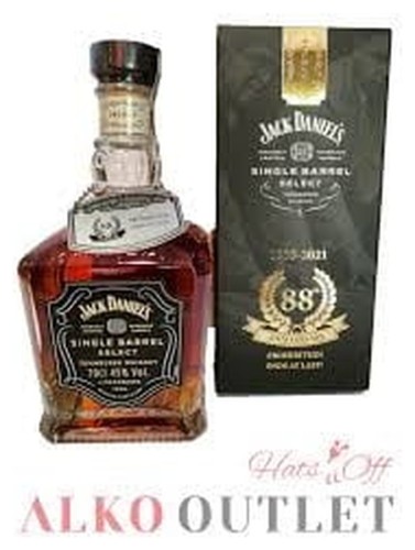 Jack Daniel's Single Barrel 88th Anniversary Prohibition Ends At Last! 45% 0,7