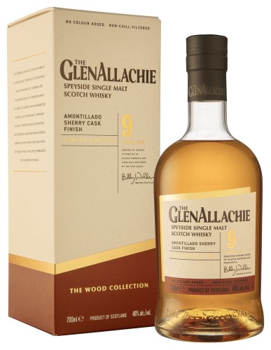 Glenallachie 9YO Amontillado Sherry Cask Finish 48% 0,7