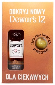 DEWAR'S 12YO 40% 0,7 + KULA CHŁODZĄCA