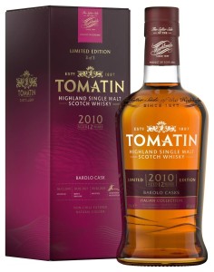 Tomatin Italian Collection Barolo Cask 46% 0,7