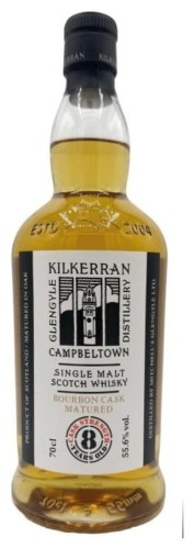 Kilkerran 8YO Bourbon Cask Strength 55,6% 0,7
