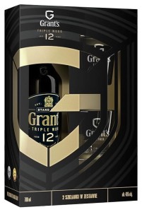 GRANT'S 12YO 0,7 40% + 2 SZKLANKI
