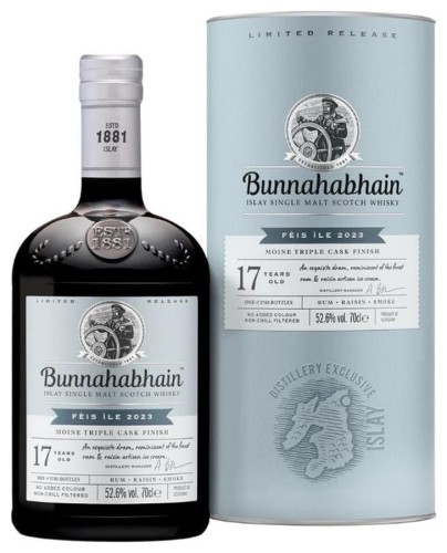 Bunnahabhain 17YO Moine Triple Cask 52,6% 0,7