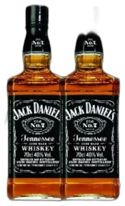 2X Jack Daniel's 40% 0,7 + WOREK/PLECAK