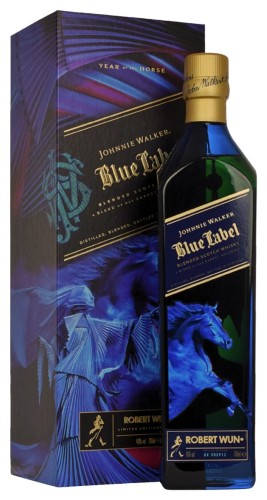 Johnnie Walker BLUE Label YEAR OF THE HORSE X ROBERT WUN 2026 40% 0,7