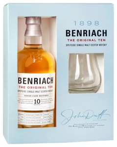BENRIACH 10YO 43% 0,7 + SZKLANKA