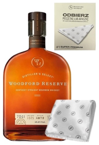 Woodford Reserve 43,2% 0,7 + Poszetka