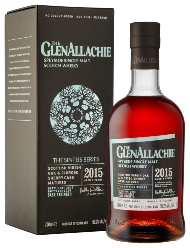 GLENALLACHIE THE SINTEIS SERIES VIRGIN OAK&amp;OLOROSO 2015 9YO 58,2% 0,7