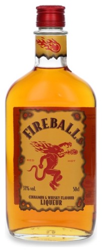 Fireball Cinnamon Whisky Liqueur 33% 0,5