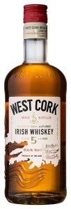 WEST CORK 5YO BOURBON CASK 40% 0,7
