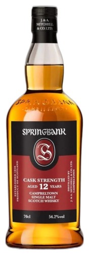 SPRINGBANK 12YO CASK STRENGHT 56,6% 0,7