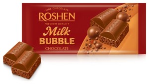 CZEKOLADA ROSHEN MLECZNA Z BABELKAMI 80G
