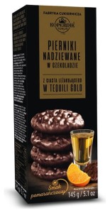 Kopernik Pierniki Nadziewane w Czekoladzie z Ciasta Leżakującego w Tequili Gold 145g