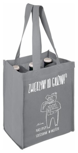 Torba Materiałowa na 6 Piw Mix Kolorów