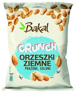 Bakal Crunch Orzeszki Ziemne Prażone Solone 150g