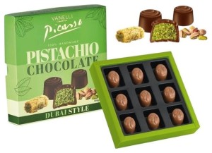PICASSO BOMBONIERKA DUBAI STYLE WITH PISTACHIO108G