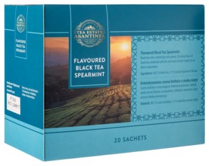 Asantinel Tea Estate Flavoured Black Tea Spearmint- Aromatyzowana Czarna Herbata o Smaku Mięty 80g