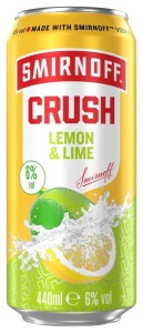 SMIRNOFF CRUSH LEMON&LIME 6% 0,44