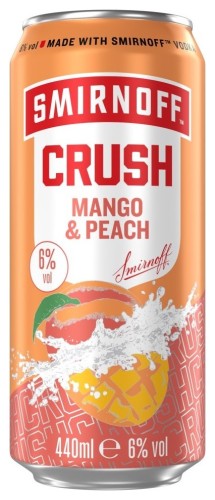 SMIRNOFF CRUSH MANGO&amp;PEACH 6% 0,44