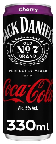 JACK &amp; COKE CHERRY 5% 0,33 pusz. kaucja