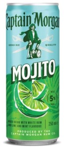 CAPTAIN MORGAN WHITE MOJITO 5% 0,25 pusz. kaucja