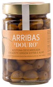 Arribas Do Douro Oliwki Bez Pestek z Czosnkiem 300g