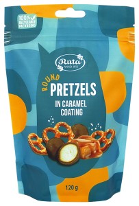 Ruta Pretzels Kulki Czekoladowe o Smaku Karmelowym 120g