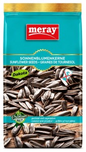 Meray Pestki Słonecznika Prażone Bez Soli 250g