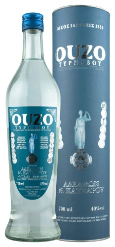 OUZO TIRNAVOU TUBA 40% 0,5