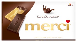 CZEKOLADA MERCI GORZKA 72% 100G