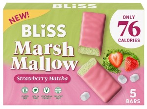 BLISS BATON MARSHMALLOW STRAWBERRY MATCHA (5X20G) 100G