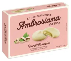 AMBROSIANA CIASTKA Z KREMEM PISTACJOWYM 140G