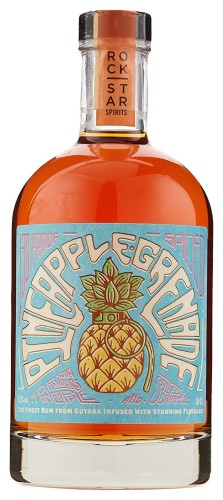 Rum Rockstar Pineapple Grenade Overproof 0,5