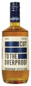 CUT Overproof Spiced Rum 75,5% 0,7