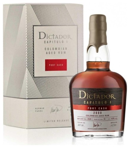 Dictador Capitulo 20YO Port Cask  43% 0,7