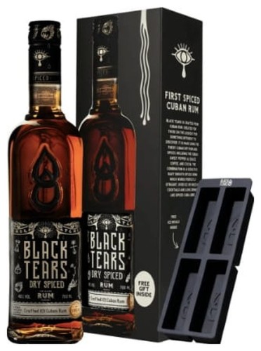 BLACK TEARS DRY SPICED 40% 0,7 + FOREMKA