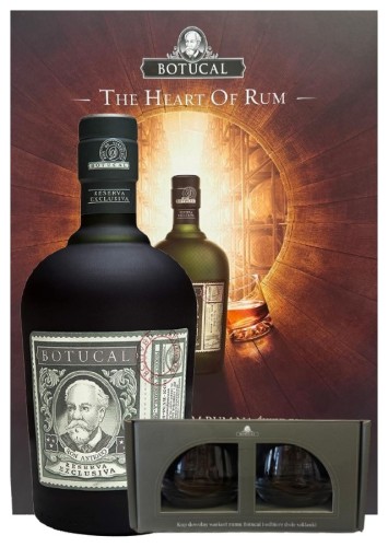Botucal Reserva Exclusiva 40% 0,7 + 2 szklanki